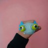 Антистрес оксолотль Popping eyes салатовий