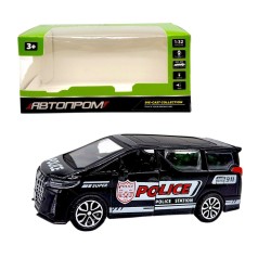 МАШИНА АВТОПРОМ, 1:32 TOYOTA ALPHARD (ЧЕРНАЯ)