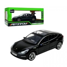 МАШИНА 1:24 Tesla model 3 (ЧЕРНАЯ)