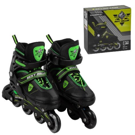 Ролики "Best Roller" розмір 39-42, зелені