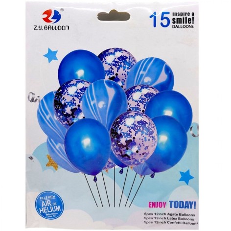 Шарики воздушные (набор - 15шт.*30см)