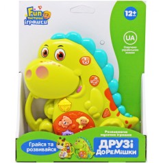 Развивающая музыкальная игрушка "Друзья Доремишки Дракон" (салатовый)