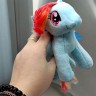 М'яка іграшка "My little pony. Рейнбоу Деш" (15 см) блакитна