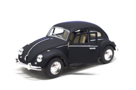Машинка KINSMART "Volkswagen Beetle", матова (чорна)