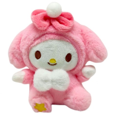 Мягкая игрушка-брелок "Аниме. Санрио - Май Мелоди" 14 СМ (РОЗОВЫЙ)