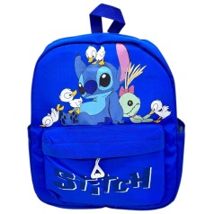 Рюкзак детский "Stitch/Стич" 34х12х26 см (СИНИЙ)