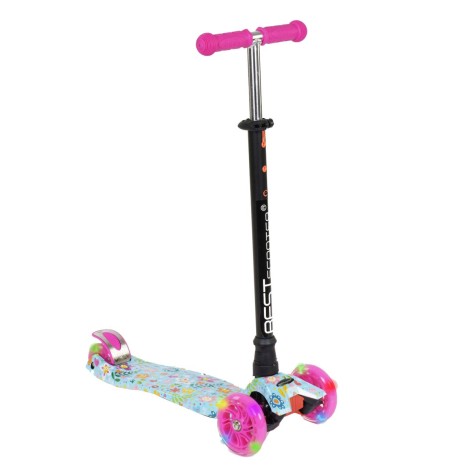 Самокат MAXI "Best Scooter", розовый