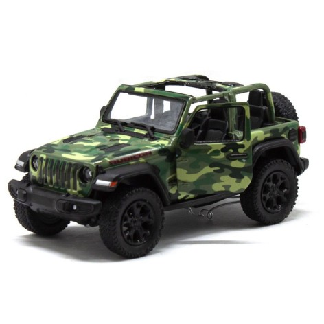 Машинка KINSMART "Jeep Wrangler camo edition" (зеленый)