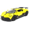 Машинка металлическая "Bugatti Divo 5", желтый