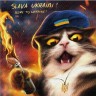 Картина "Котик повстанець ©Маріанна Пащук"