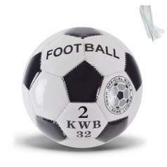Мʼяч футбольний №2, PVC, 100 грам (сітка+голка в комплекті)