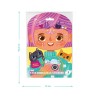 Набор страз и наклейок на лицо и ногти «Госпожа кошка»