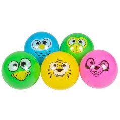 Мʼяч гумовий (22,5 см) мікс видів, ціна за 1 шт