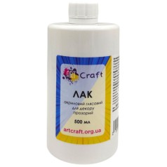 Лак акриловый глянцевый, 500 мл (0,5 л)