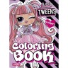 Книжка-розмальовка зі стікерами "Tweens Ali Dance"
