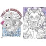 Книжка-розмальовка зі стікерами "Tweens Ali Dance"