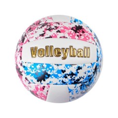 Мяч волейбольный "TK Sport", розово-синий