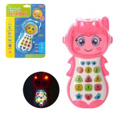 Интерактивная игрушка "Умный телефон", розовый