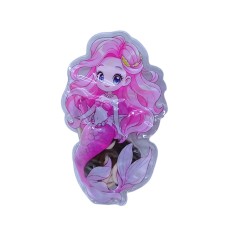 Набір резинок для волосся (безшовні) м.14  рожевий