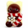 Таба сквіш "Коричневий  котик" (9 см)