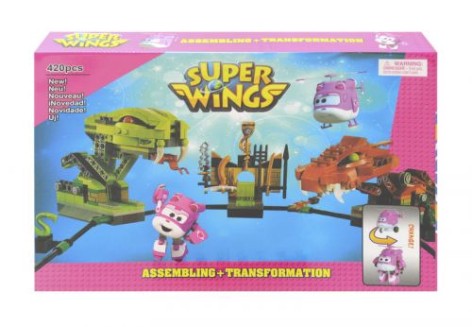 Конструктор "Super Wings", 420 подітий