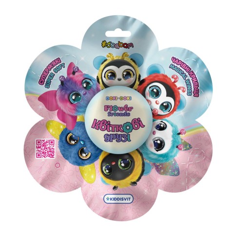 Мягкая коллекционная игрушка-сюрприз - Цветочные друзья (микс видов)