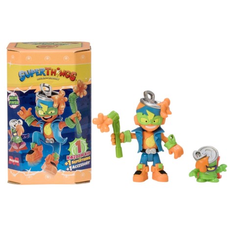 Игровой набор "SUPERTHINGS серии Neon Power – КАЗУМ-КИД" (Оранжевый)