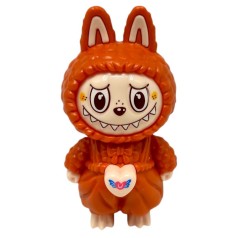 Игрушка-брелок "Лабубу/LABUBU", меняет лицо (КОРИЧНЕВЫЙ)