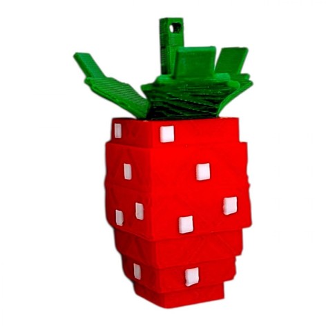 3D Брелоки ROBLOX ELDER STRAWBERRY / СТАРАЯ Клубника GAG KEYCHAIN, 3D печать