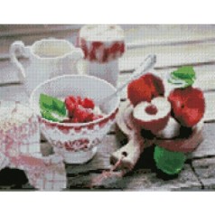 Алмазная  мозаика "Летний завтрак"