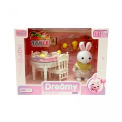 Набор мебели в коробке, микс цветов