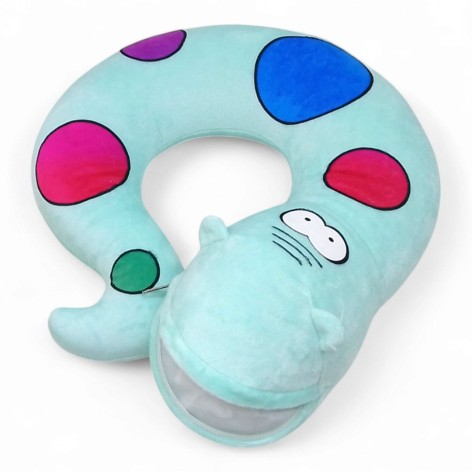 М'яка іграшка з кишенею "Змійка в горох" (35х30 см)