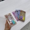 Набір Капібара блокнот 8*7см 65арк., ручка, маркер 2шт., скотч 2шт, диспенсер (жовтий)