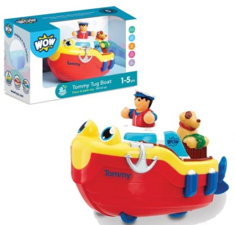 Іграшка для ванної "Wow Toys: Буксирний човен"