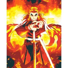 Картина за номерами "Аніме. Rengoku" 40x50 см