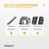 Скакалка с утяжелителем, скоростная (черная)