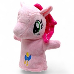 Мягкая игрушка-перчатка "Пони" (розовая)