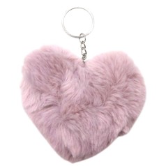 МЯГКИЙ БРЕЛОК "СЕРДЦЕ" (НЕЖНО-РОЗОВЫЙ)