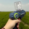 ВОДНИЙ ПІCТОЛЕТ З ПЛЯШКОЮ 15 СМ (БІРЮЗОВИЙ)