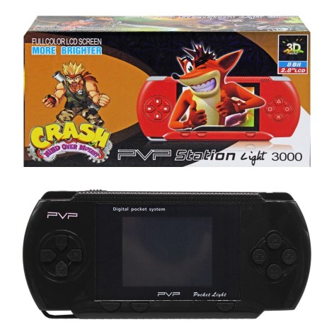 Портативная игровая приставка PVP station light 3000 черный