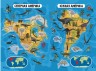 Книга: Атлас динозавров с многоразовыми наклейками, рус