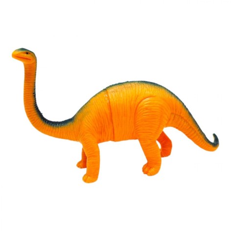 Резиновый динозавр "Dino World" (Оранжевый)