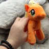 М'яка іграшка "My little pony. Епплджек " (15 см) помаранчева