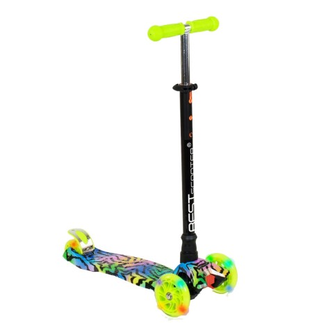 Самокат MAXI "Best Scooter", салатовый