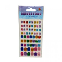 Стразы самоклеящиеся, 13*7,5см