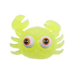 Антистресс с орбизами "Крабик", желтый