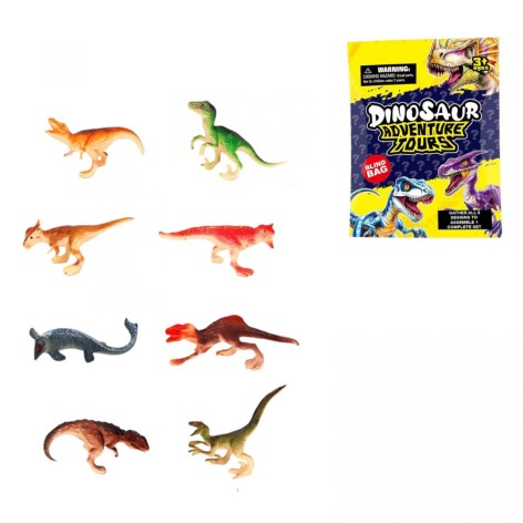 Животные динозавры, 6*9*1,5см