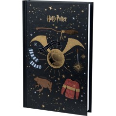 Книга записная "Гарри Поттер" твердая обложка А6, 80 л. в клеточку