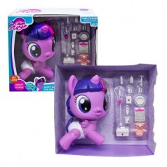 Уценка. Пони "My happy pony" с набором доктора, фиолетовый - Повреждена упаковка