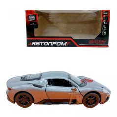 АВТОПРОМ 1:33 Maserati MC20 (СЕРАЯ ) (18*3х8*2х9*2 см.)